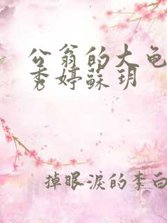 公翁的大龟挺进秀婷苏玥