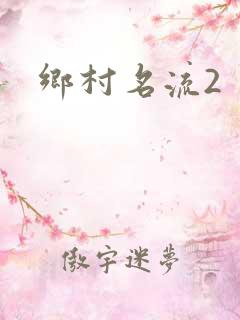 乡村名流2