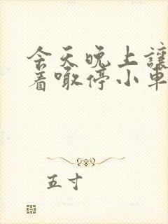 今天晚上让你哭着喊停小车