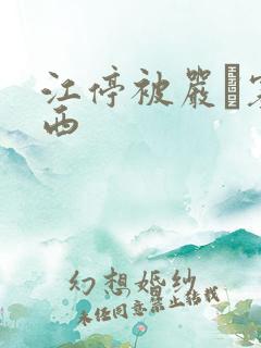 江停被严峫塞东西