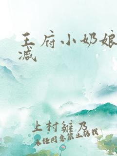 王府小奶娘未删减