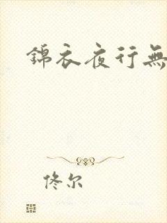 锦衣夜行无弹窗