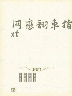 网恋翻车指南txt