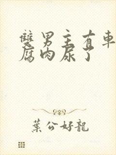 双男主有车车的腐肉尿了