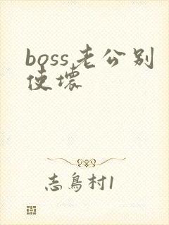 boss老公别使坏