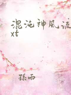 混沌神风流史txt