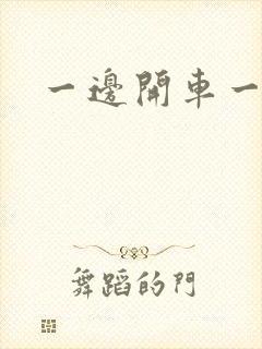 一边开车一边做