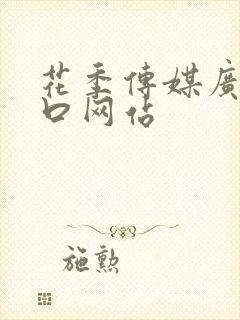 花季传媒广告入口网站