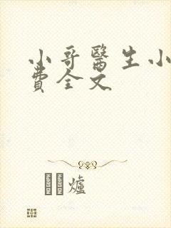 小哥医生小说免费全文