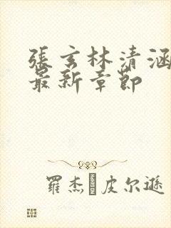 张玄林清涵全文最新章节