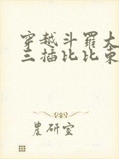 穿越斗罗大陆唐三插比比东