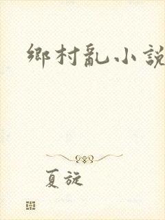 乡村乱小说