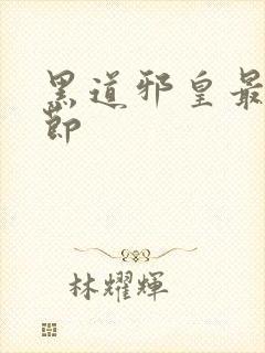 黑道邪皇最新章节