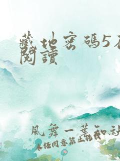 藏地密码5在线阅读