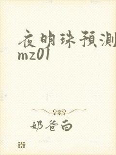 夜明珠预测 ymz01