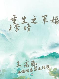 重生之军婚(h)李晴