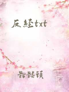 反经txt
