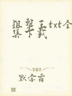 狙击王txt全集下载