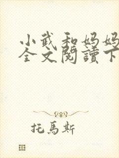 小武和妈妈续集全文阅读下载