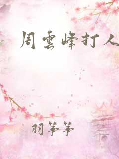 周云峰打人