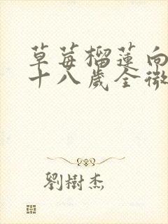 草莓榴莲向日葵十八岁全微糖