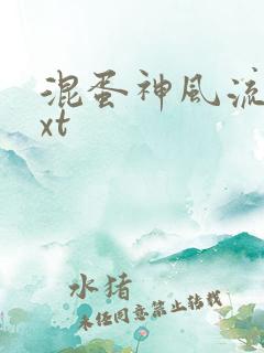 混蛋神风流史txt