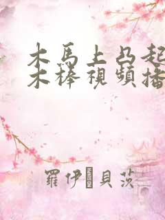 木马上凸起电动木棒视频播放