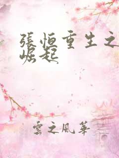 张恒重生之逆天崛起