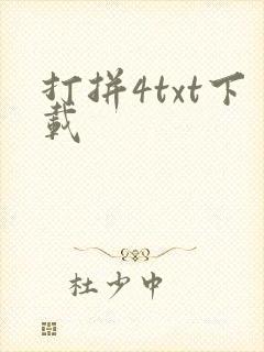 打拼4txt下载