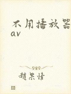 不用播放器的gav