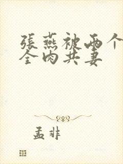 张燕被两个局长全肉共妻