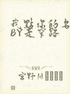 我点你的名了吗BY走窄路