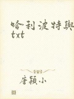 哈利波特与密室txt