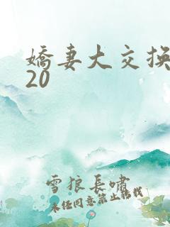 娇妻大交换1一20