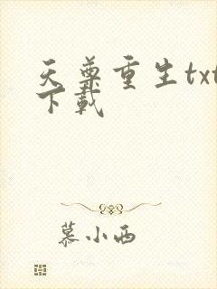 天尊重生txt下载