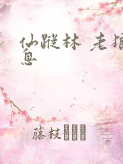 仙踪林 老狼信息