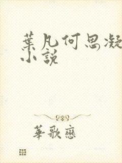 叶凡何思凝七月小说