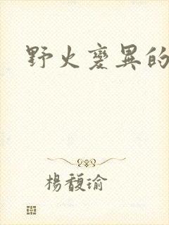 野火变异的父爱