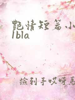 艳情短篇小说11bla