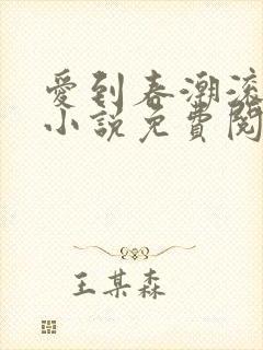 爱到春潮滚滚来小说免费阅读