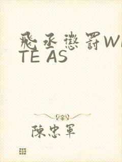 飞丞惩罚WRITE AS