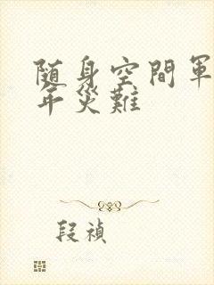 随身空间军婚三年灾难