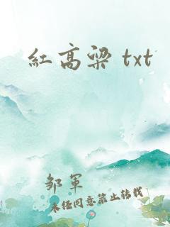 红高粱 txt