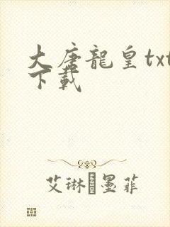 大唐龙皇txt下载