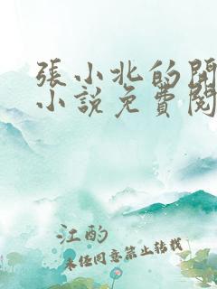 张小北的开光师小说免费阅读怎么没有276章