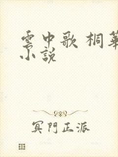 云中歌 桐华 小说