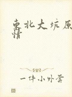 东北大坑原始激情