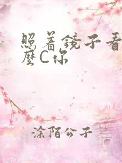 照着镜子看我怎么C你