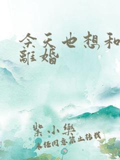 今天也想和霸总离婚