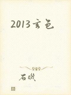 2013玄色